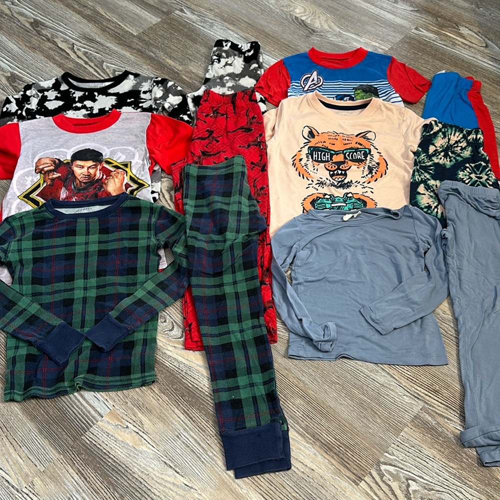 Boys Pajama Lot Size 6/7